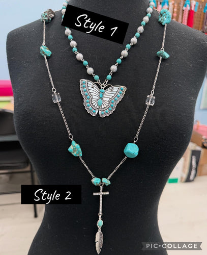 Cowgirl necklaces