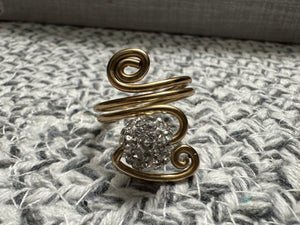 Swirl bling ring