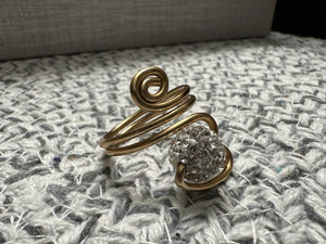 Swirl bling ring