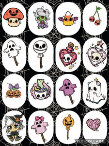 Halloween sticker packet part 1