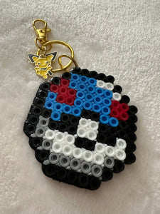 Poke ball keychain