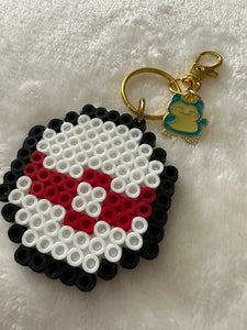 Poke ball keychain