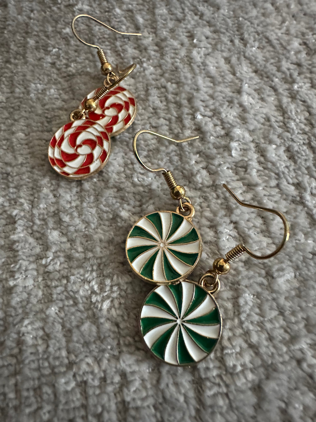 Peppermint earrings 01