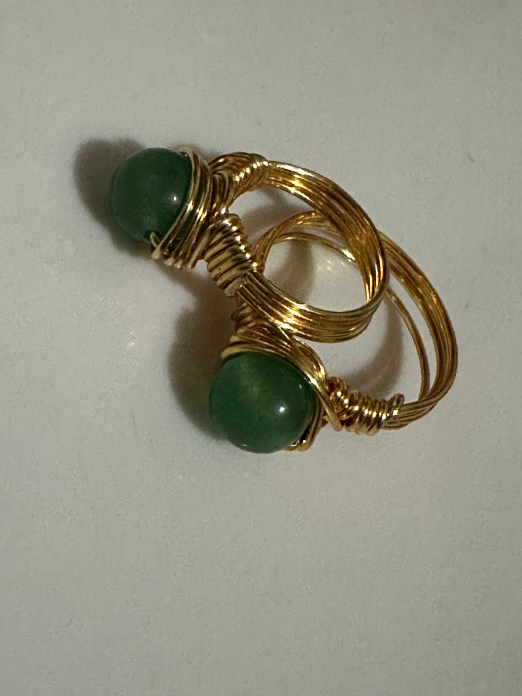 Aventurine ring