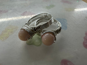 Mother of pearl ring