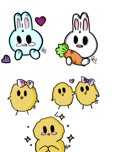 Gummy’s Easter collection sticker