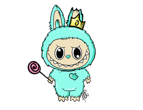 Labubu sticker