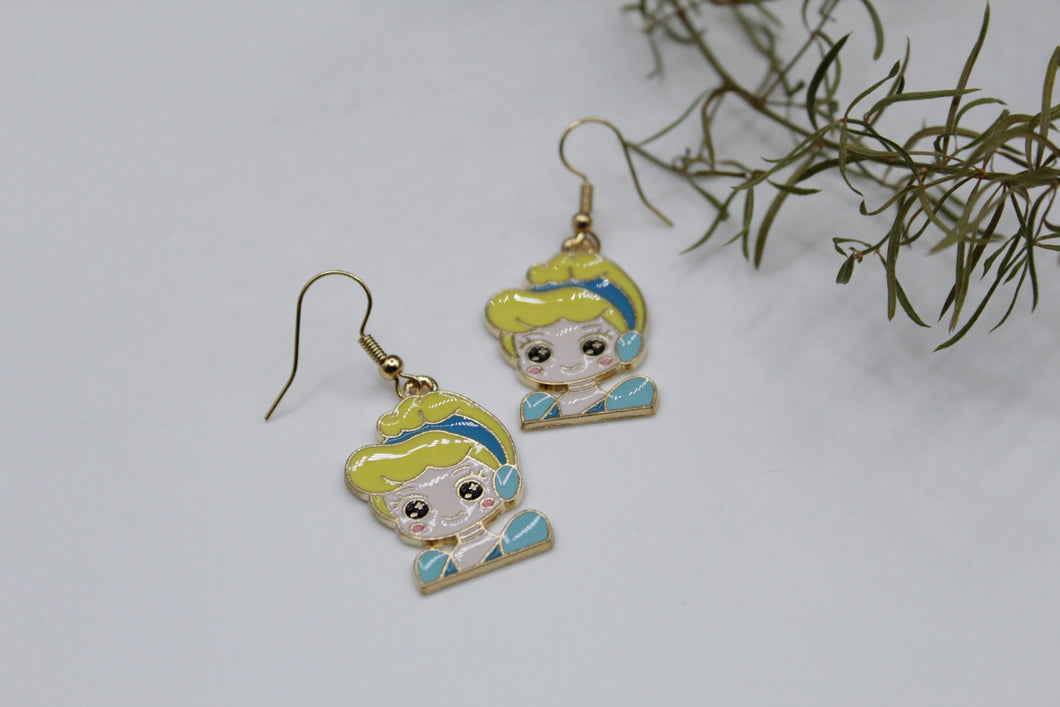 cinderella earrings