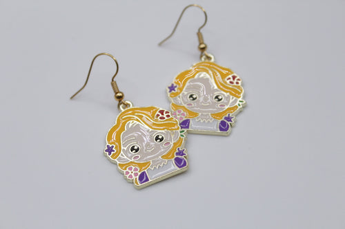 rapunzel earrings