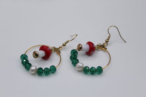 Mushroom earrings