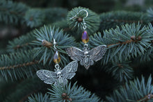 Load image into Gallery viewer, butterfly fall earrings