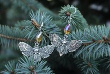 Load image into Gallery viewer, butterfly fall earrings