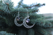 Load image into Gallery viewer, Moon earrings
