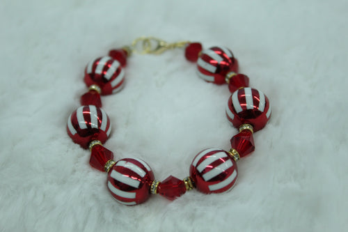 cherry o Christmas bracelet