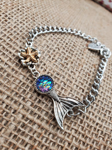 Mermaid chain bracelet