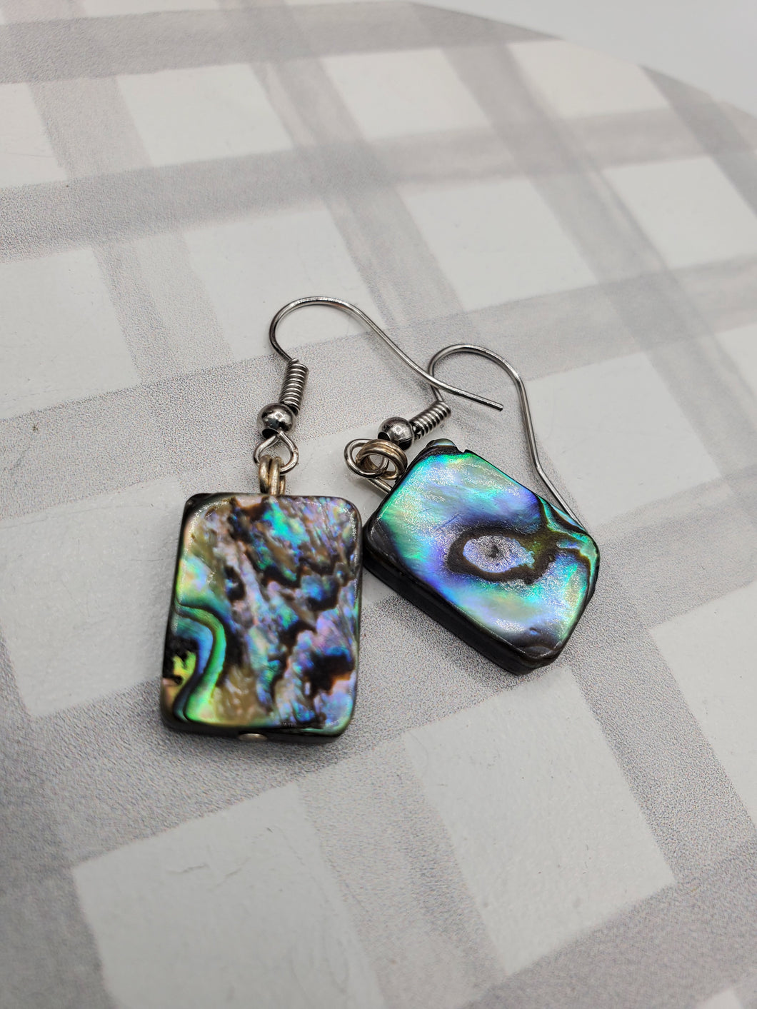 Abalone earrings