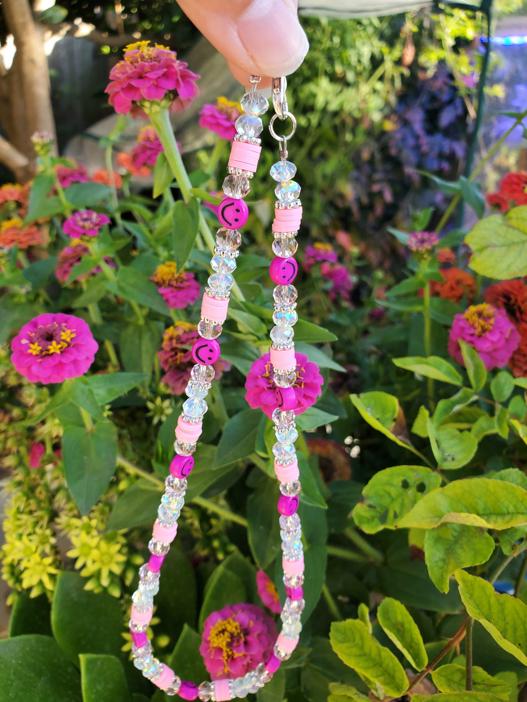 Smile pink necklace