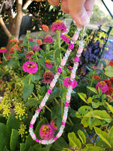 Load image into Gallery viewer, Smile pink necklace