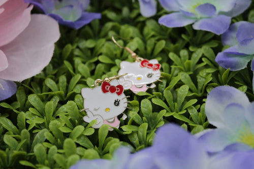 Hello kitty earrings