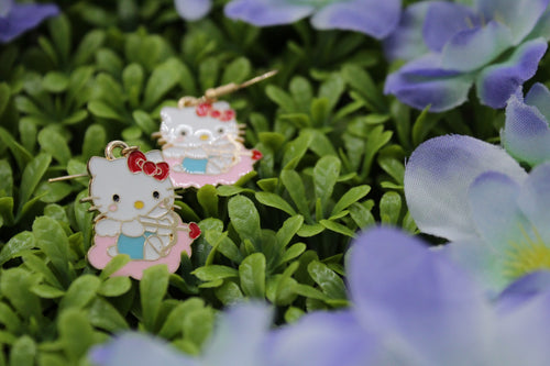 Hello kitty earrings