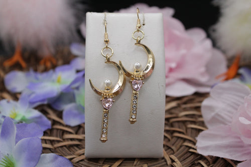 Salior moon earrings