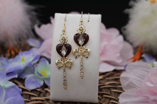 Salior moon earrings