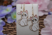 Load image into Gallery viewer, Salior moon cat earrings