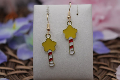 Star earrings