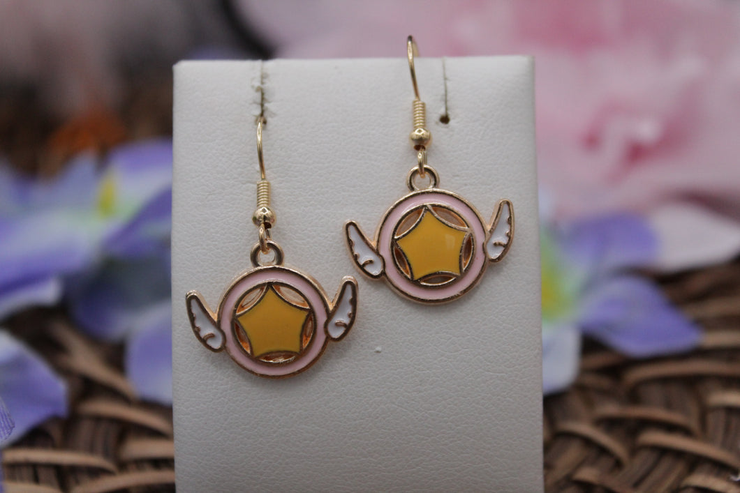 Salior moon star earrings