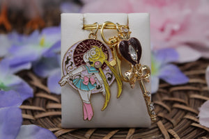 Salior moon keychain