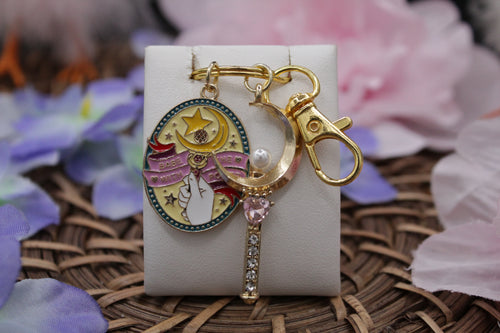 Salior moon keychain