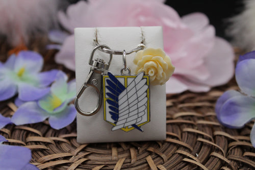 Attack on titan keychain