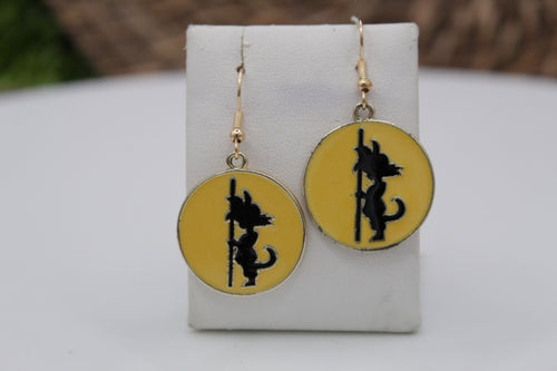 Dragon ball z earrings