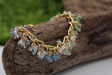 Load image into Gallery viewer, Swarvoski dangle (spring) bracelet