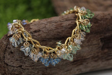 Load image into Gallery viewer, Swarvoski dangle (spring) bracelet