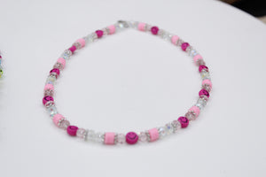 Smile pink necklace