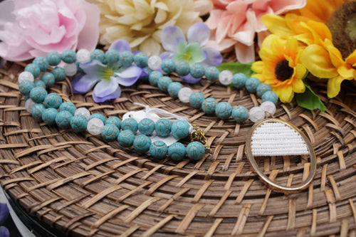 Western long necklace
