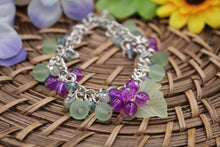 Load image into Gallery viewer, Grape dangle bracelet