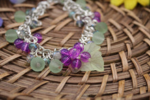 Load image into Gallery viewer, Grape dangle bracelet