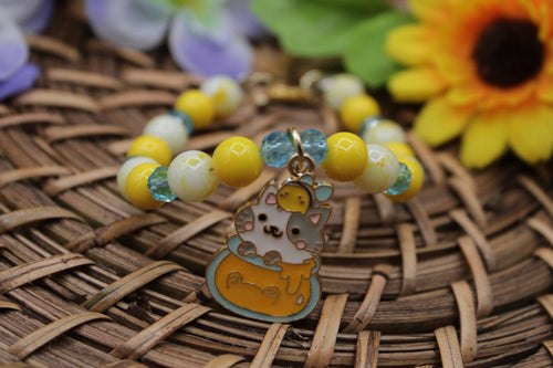 Honey cat bracelet