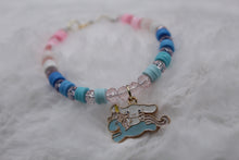 Load image into Gallery viewer, Cinnamaroll unicorn bracelet