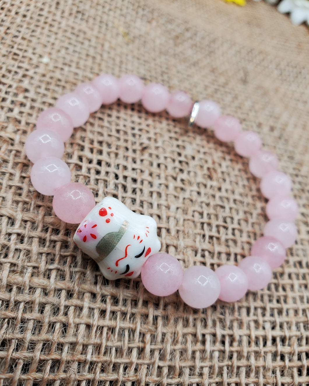 Kitty kat rose quartz