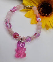 Load image into Gallery viewer, Pink gummy bracelet