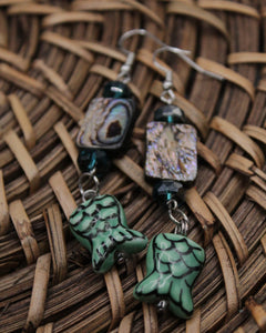 Mermaid earrings