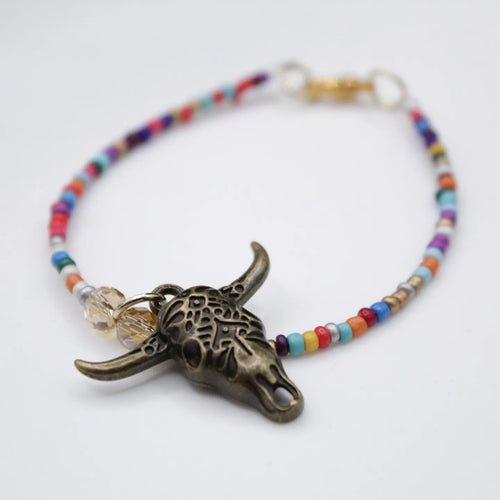 Cow horn bracelet