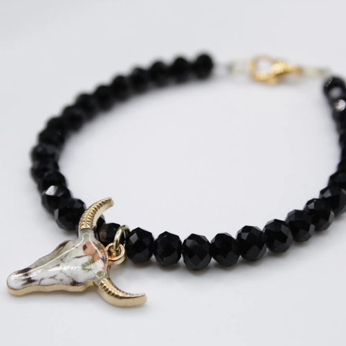 Cow horn bracelet