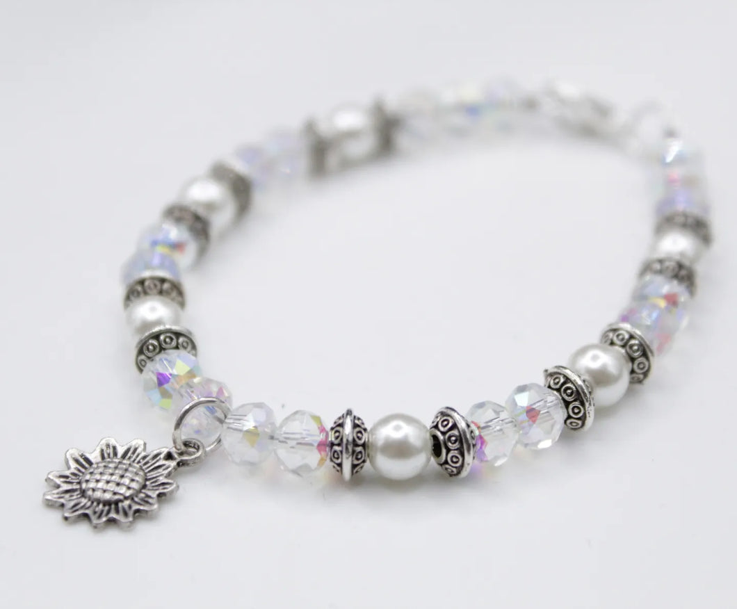 Sunflower bracelet
