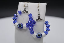 Load image into Gallery viewer, Evil eye earrings