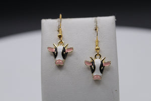 Cow earrings