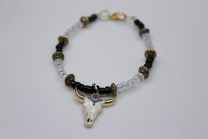 Cow horn bracelet